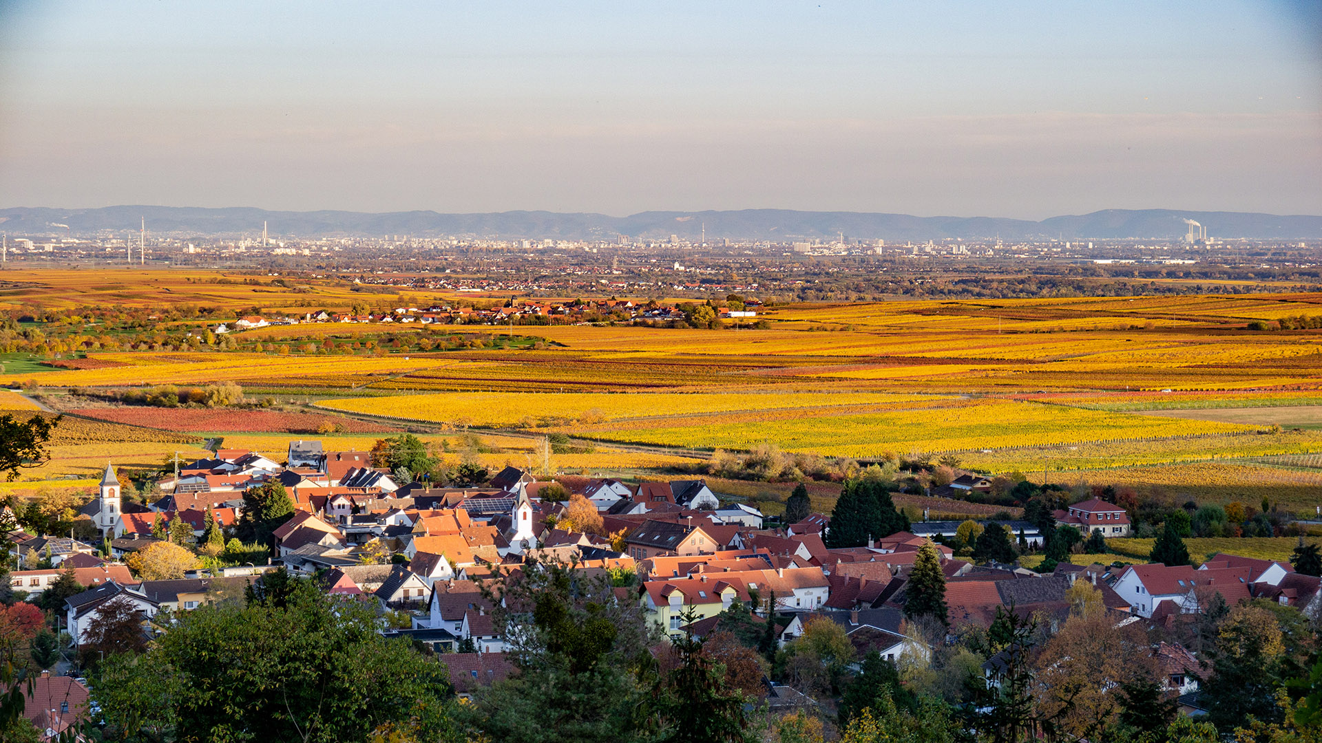 Zoomed blick von Blakon auf Ebene